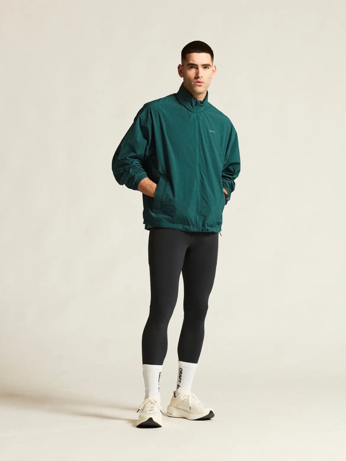 Men's Hypervent Oversized Wind Jacket - PERIDOT
