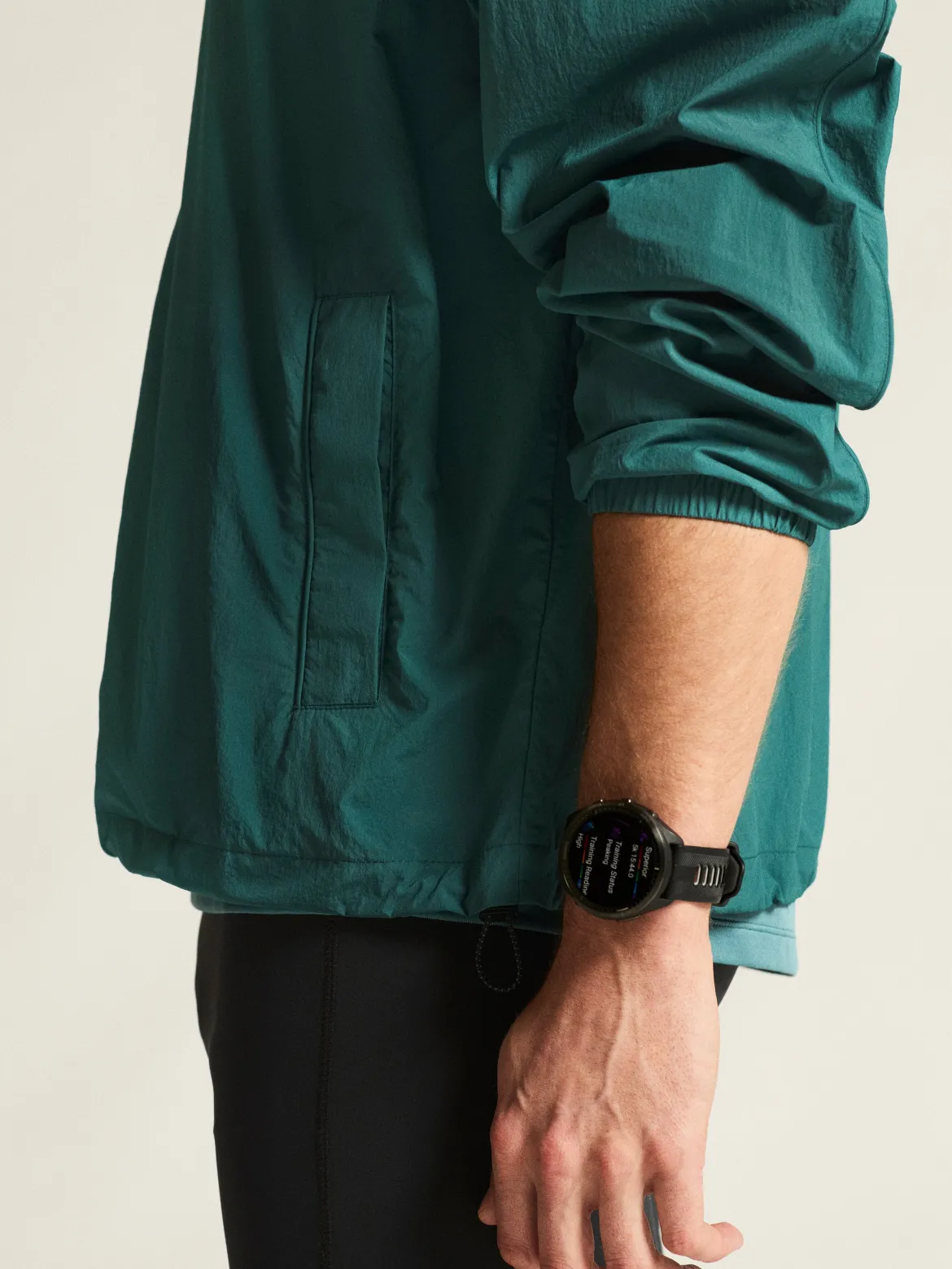 Men's Hypervent Oversized Wind Jacket - PERIDOT