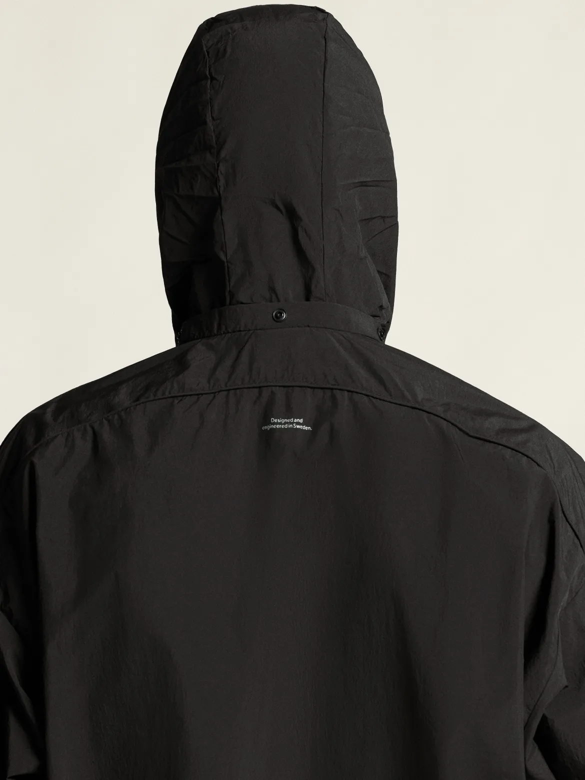 Men's Hypervent Oversized Wind Jacket - Black