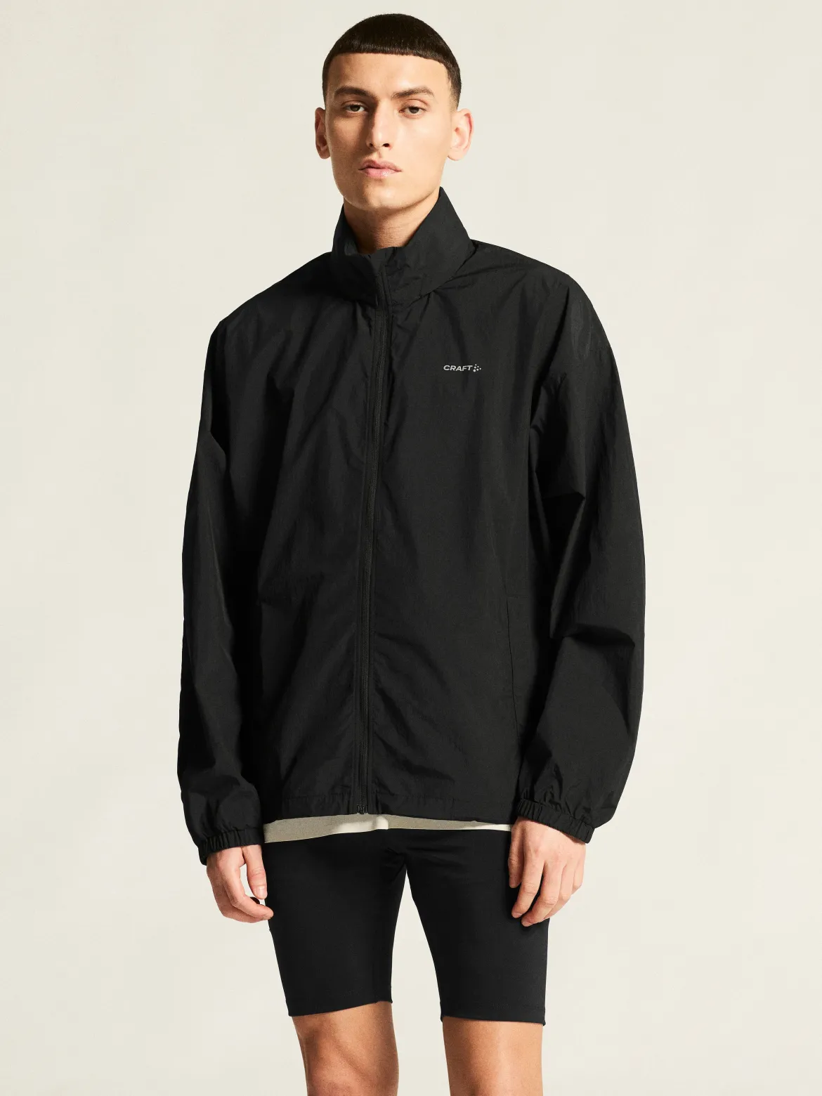 Men's Hypervent Oversized Wind Jacket - Black
