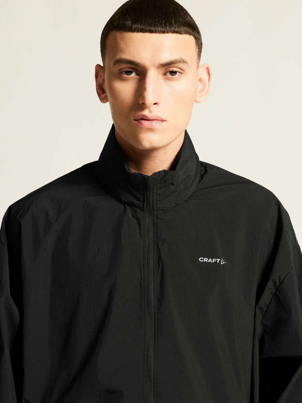 Men's Hypervent Oversized Wind Jacket - Black