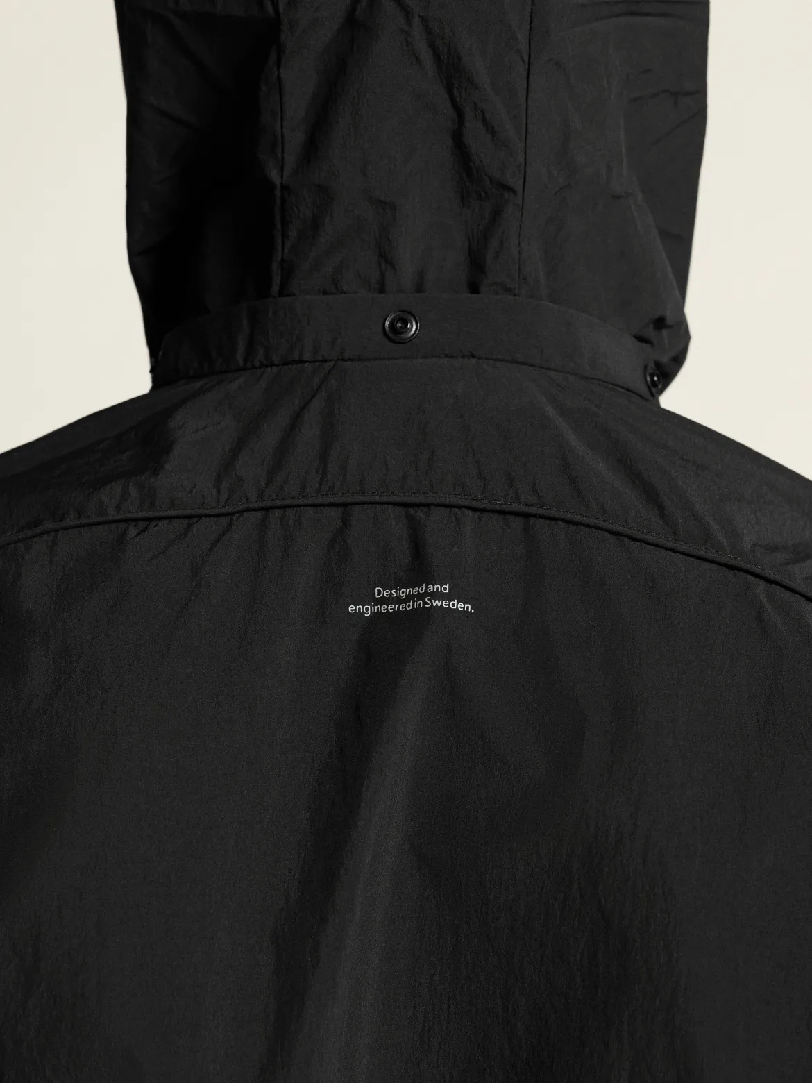 Men's Hypervent Oversized Wind Jacket - Black