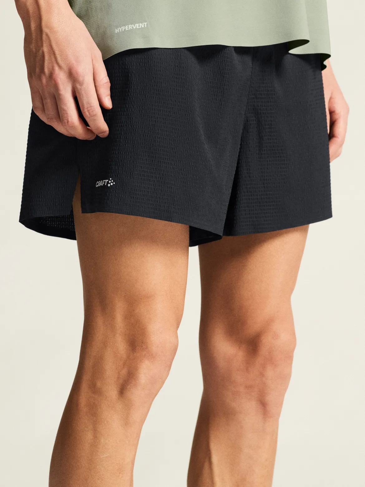 Men's Hypervent Structure Shorts - Black