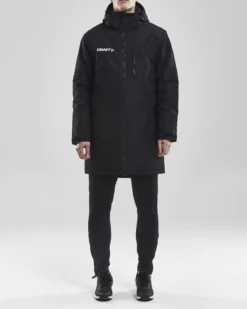 Men's Jacket Parka - Black