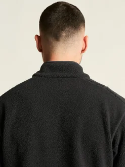 Men's Join Pile Fleece Half-Zip - Black