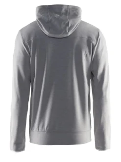 Men's Leisure Full Zip Hoodie - GREY