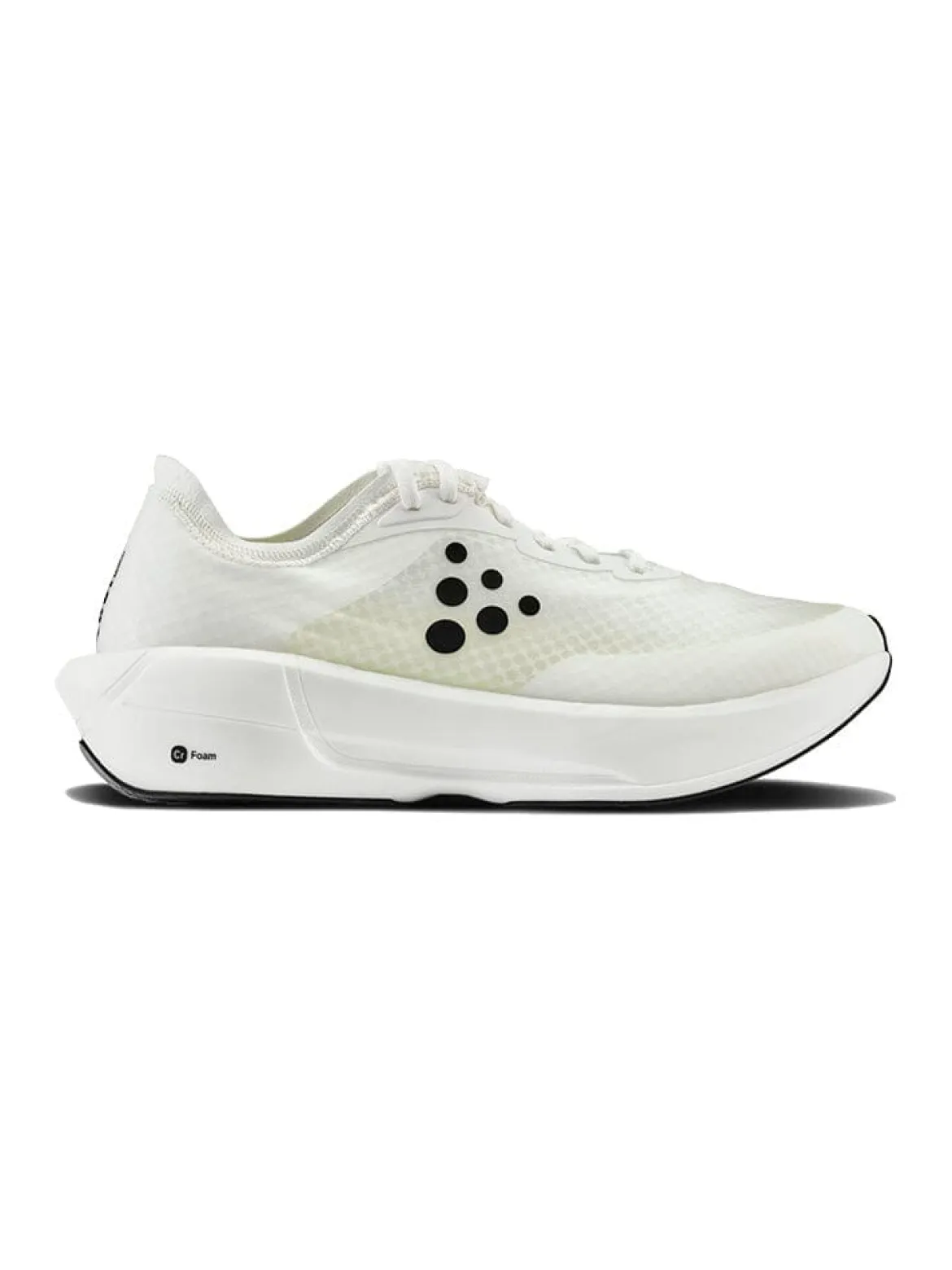 Men's Nordlite Speed Running Shoe - WHITE/BLACK