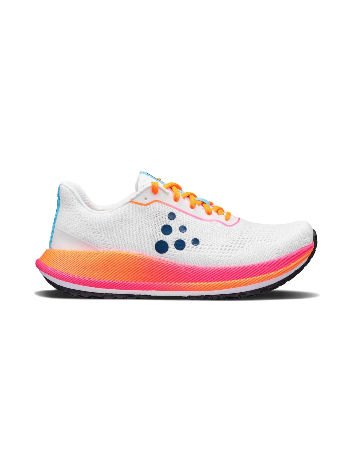 Men's Pacer 2 Running Shoe - WHITE/FLOURANGE
