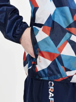 Men's Pro Dazzle Camo Running Jacket - BLAZE/P DAZZLE CAMO