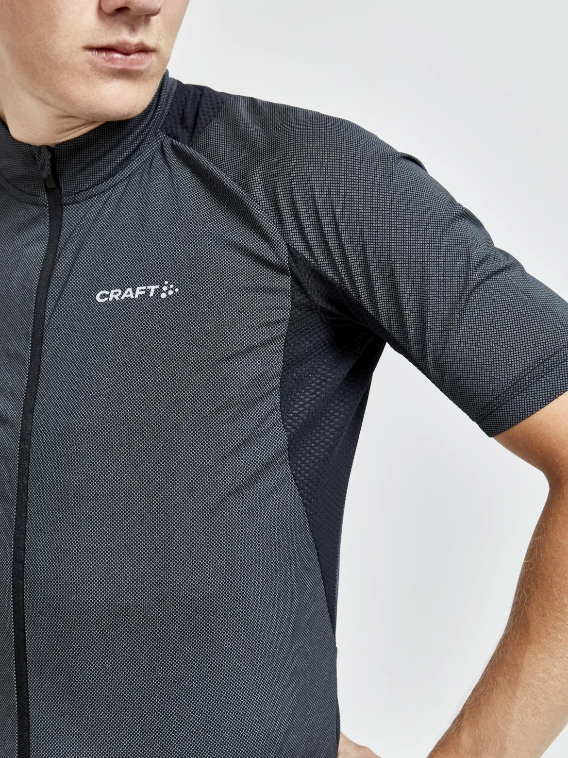 Men's Pro Endur Lumen Cycling Jersey - Black