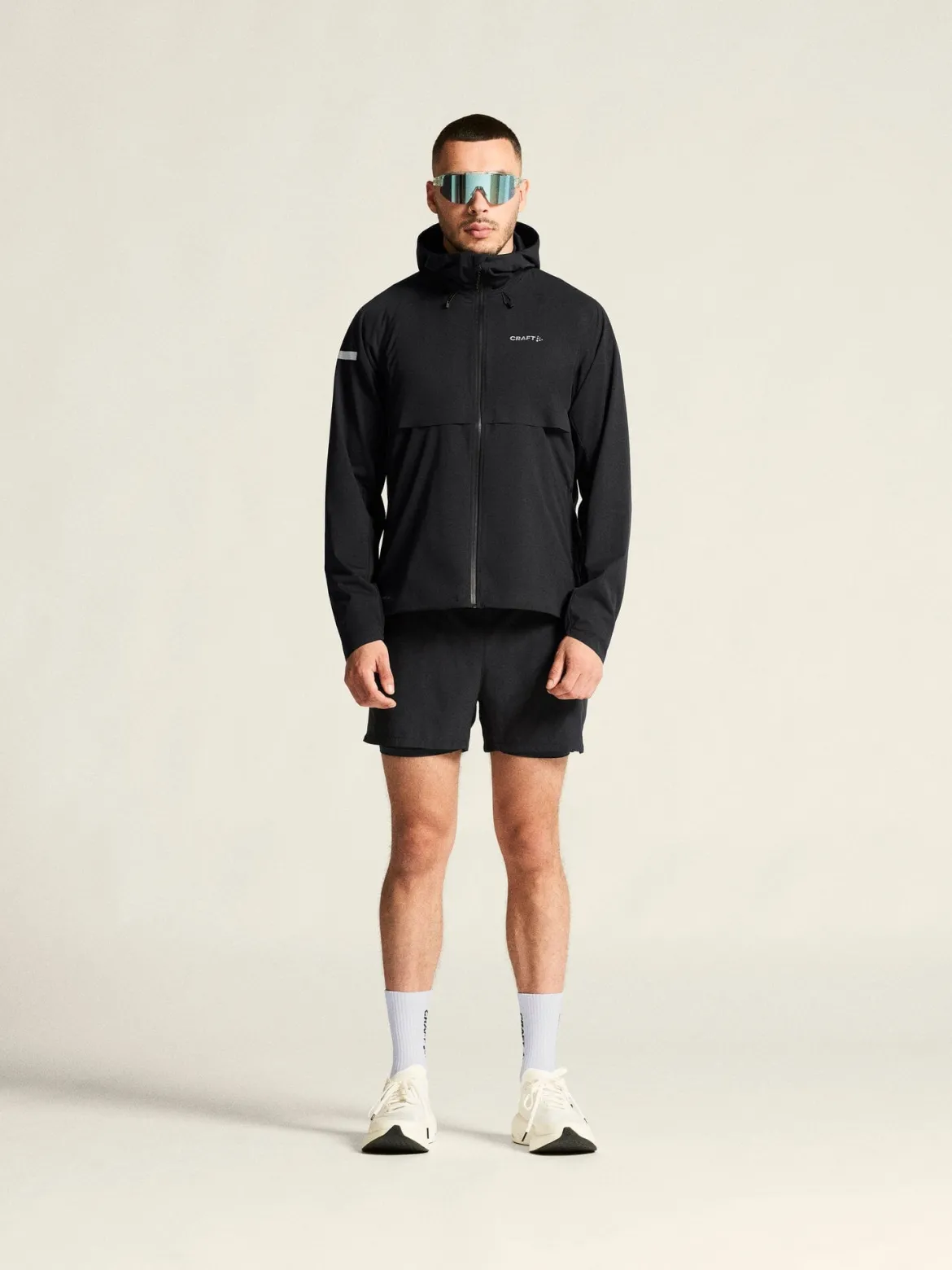 Men's Pro Hydro Running Jacket 3 - Black