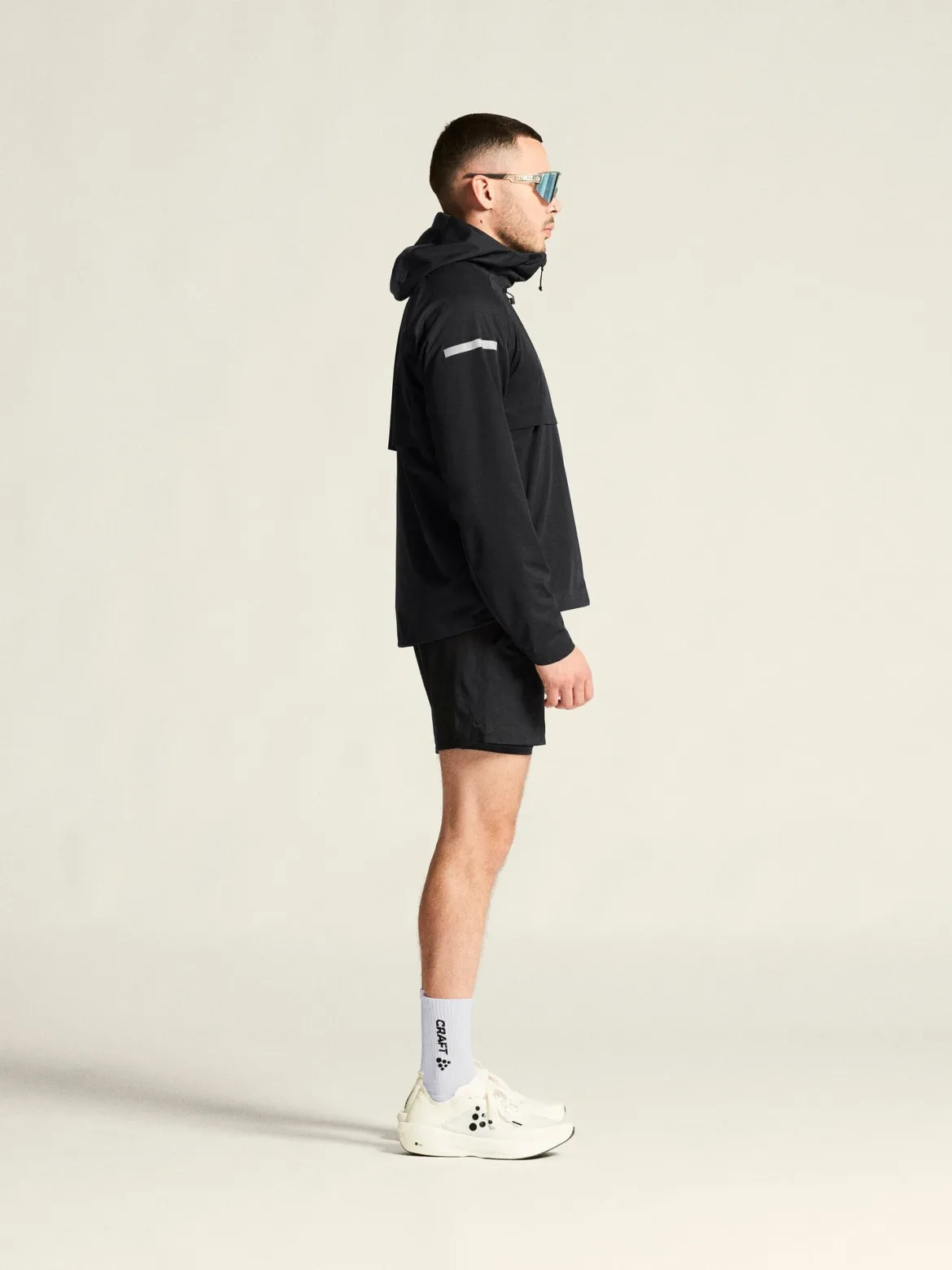 Men's Pro Hydro Running Jacket 3 - Black