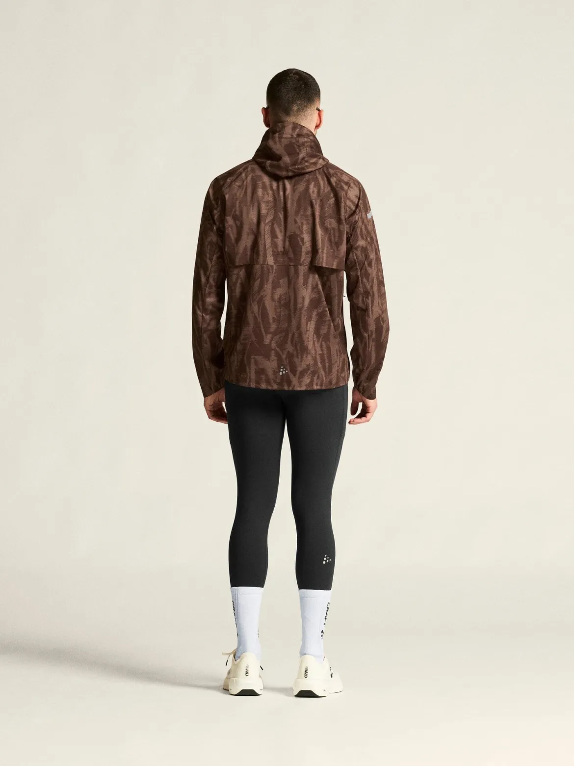 Men's Pro Hydro Running Jacket 3 - PRUNE/MULTI