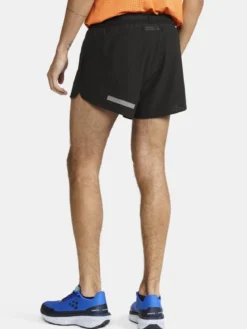 Men's Pro Hypervent Split Running Shorts 2 - Black