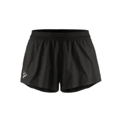 Men's Pro Hypervent Split Running Shorts 2 - Black
