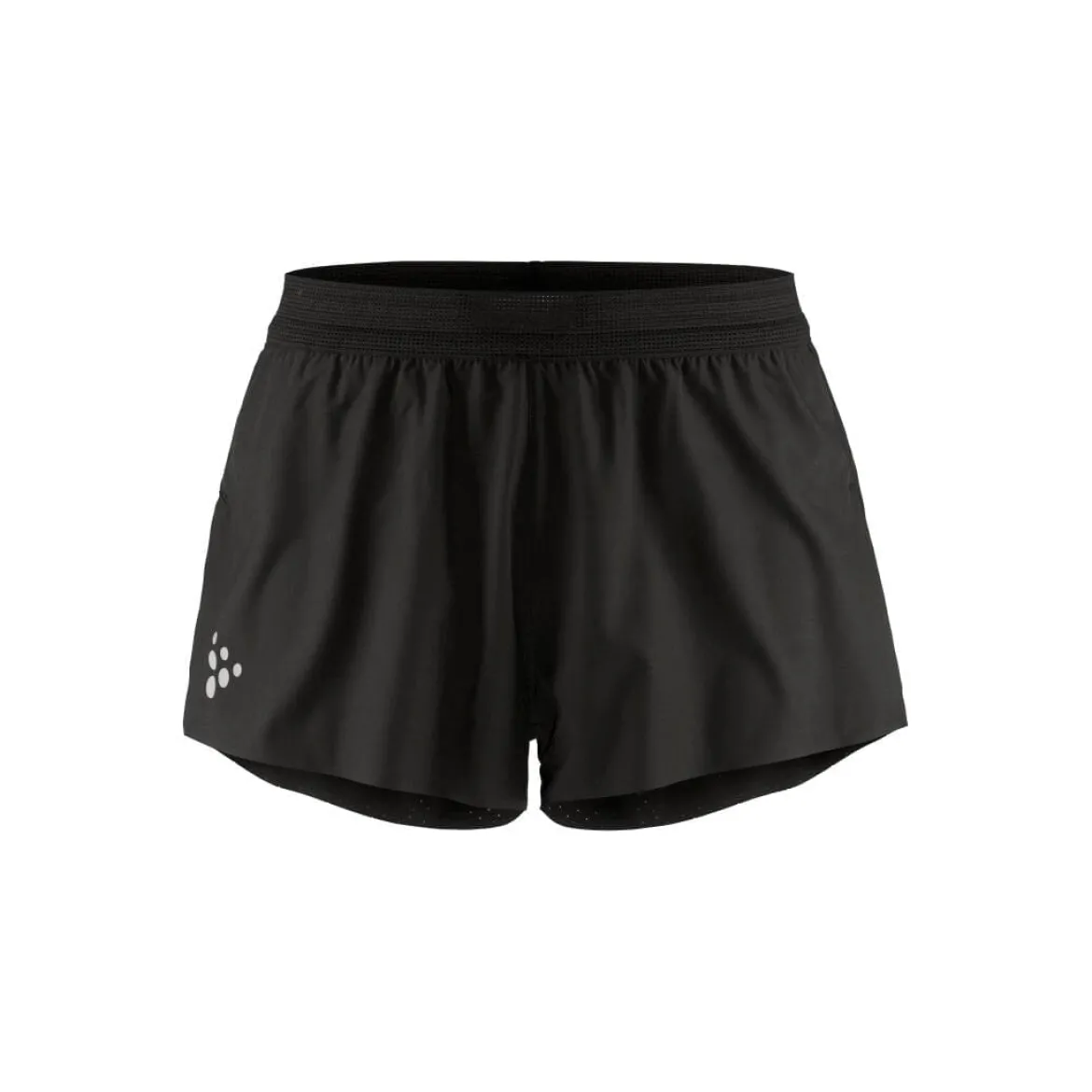Men's Pro Hypervent Split Running Shorts 2 - Black