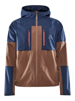Men's Pro Trail Running Hydro Jacket - TIDE-AZTEC