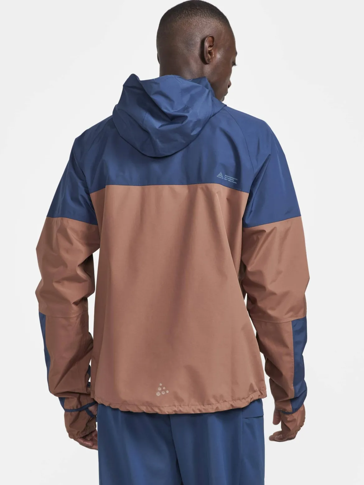 Men's Pro Trail Running Hydro Jacket - TIDE-AZTEC