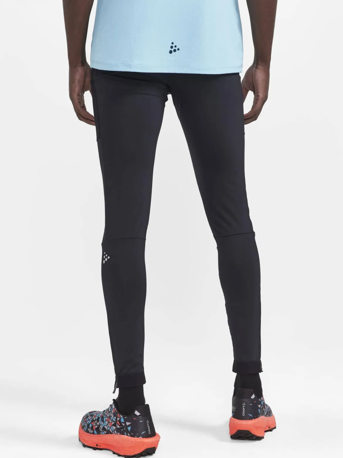 Men's Pro Trail Running Tights - Black