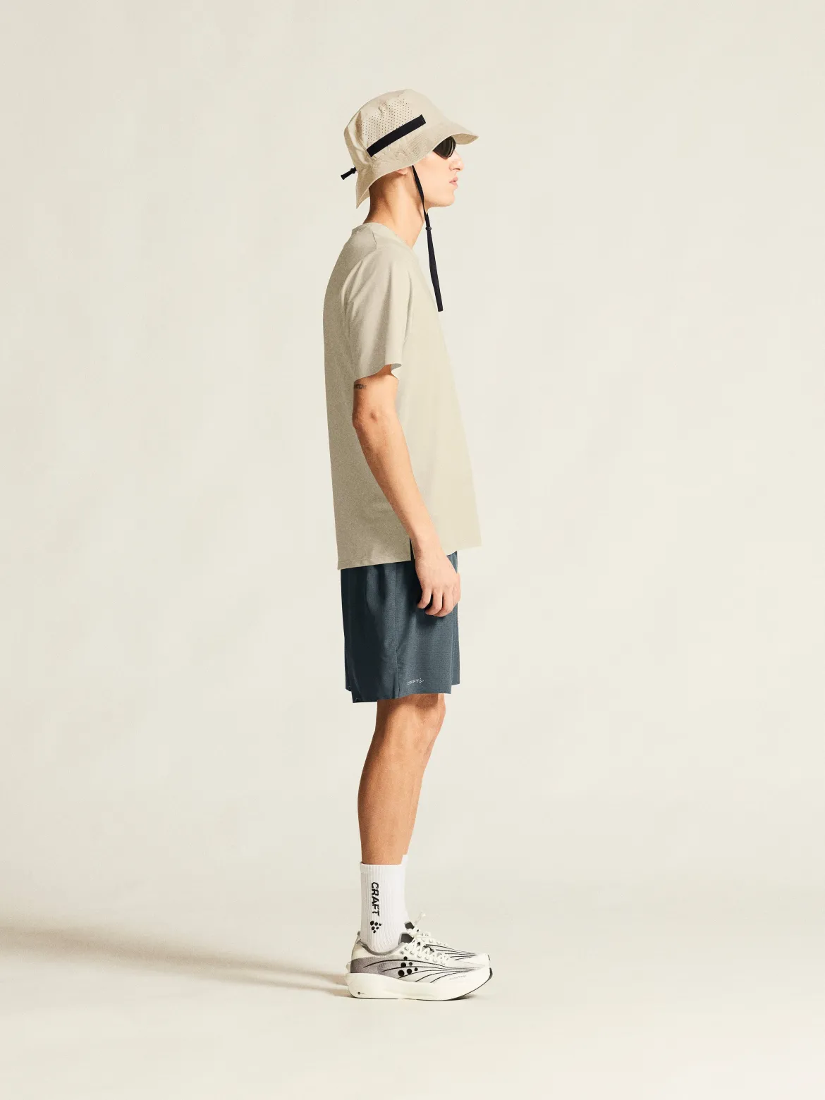 Men's Pro Trail Short Sleeve Tee 2 - Plaster