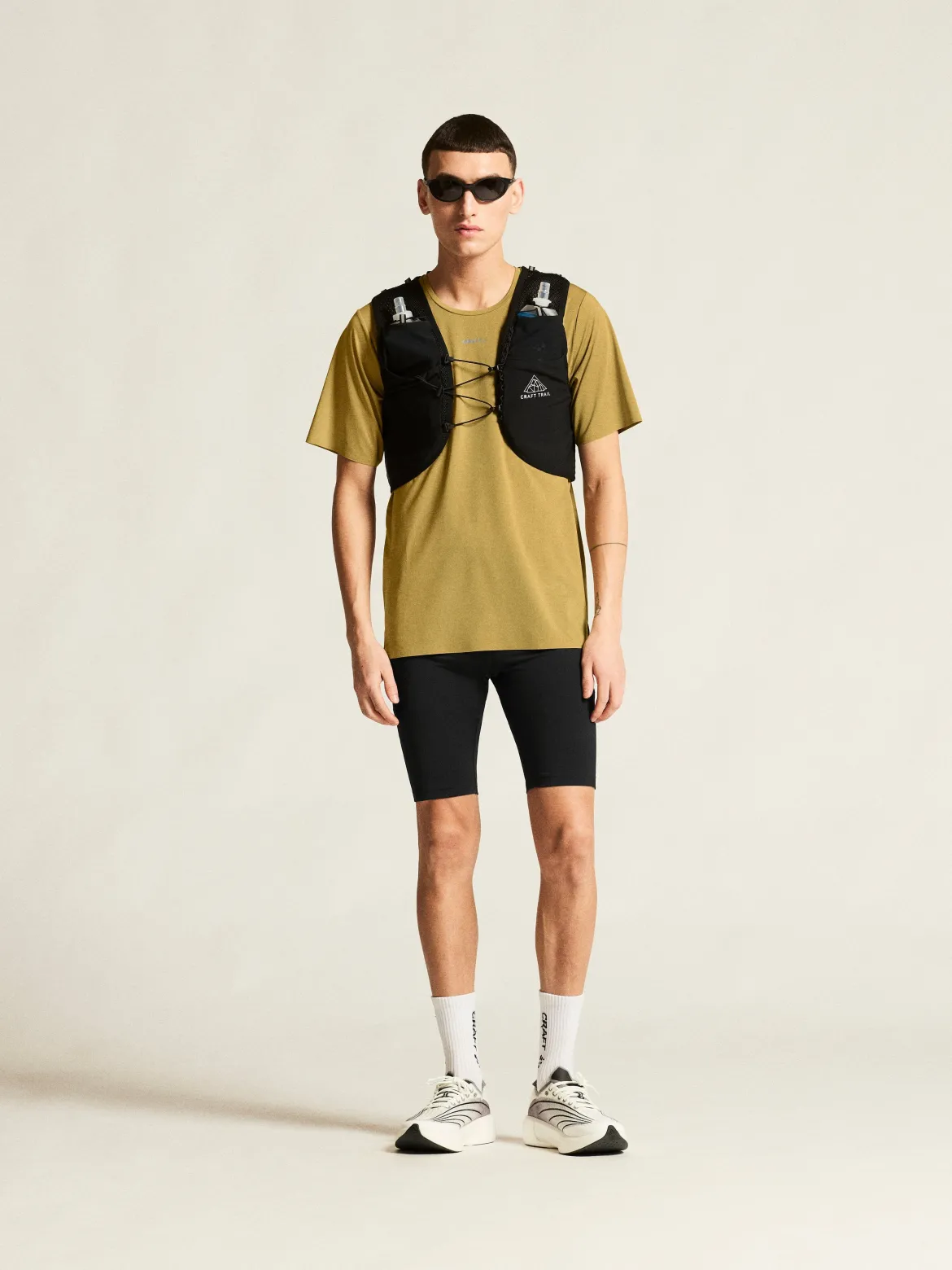 Men's Pro Trail Short Sleeve Tee 2 - KHAKI