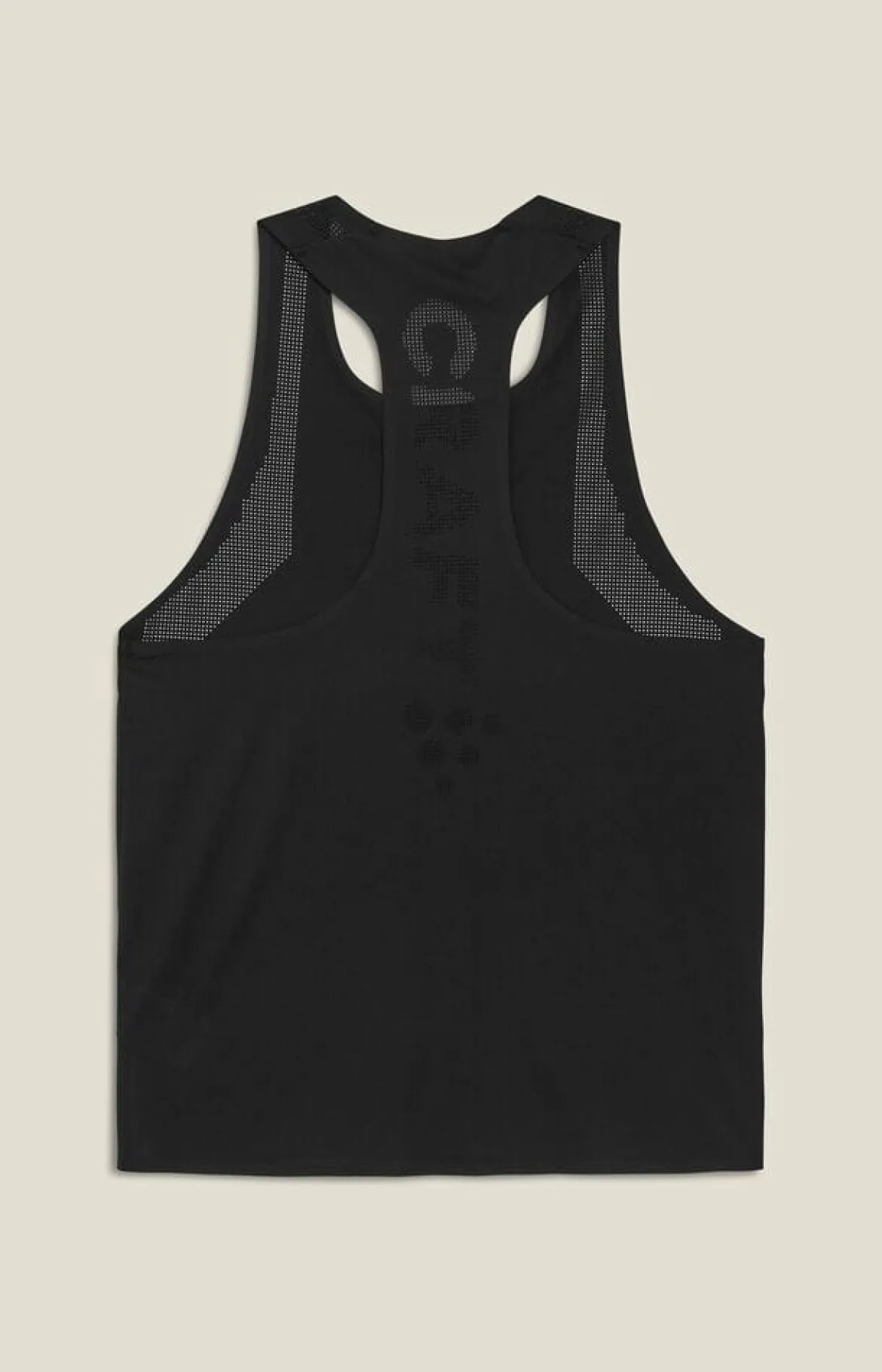 Men's Race Day Singlet 2 - Black