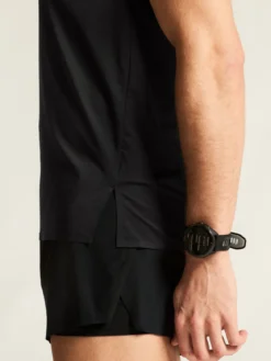 Men's Race Day Singlet 2 - Black