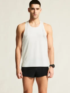 Men's Race Day Singlet 2 - White