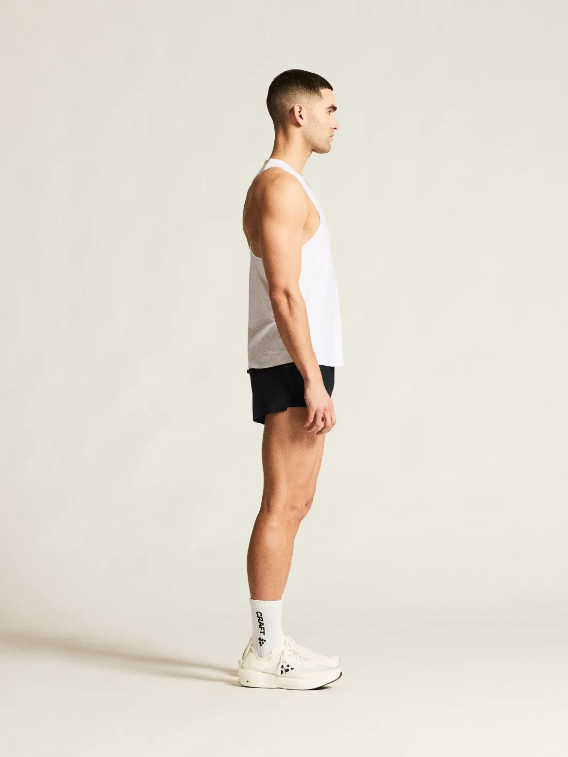 Men's Race Day Split Shorts - Black
