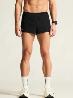 Men's Race Day Split Shorts - Black
