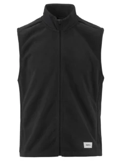 Men's SubZ Fleece Running Vest - Black