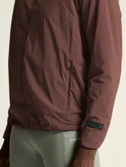 Men's SubZ Light Running Jacket - PRUNE