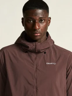 Men's SubZ Light Running Jacket - PRUNE