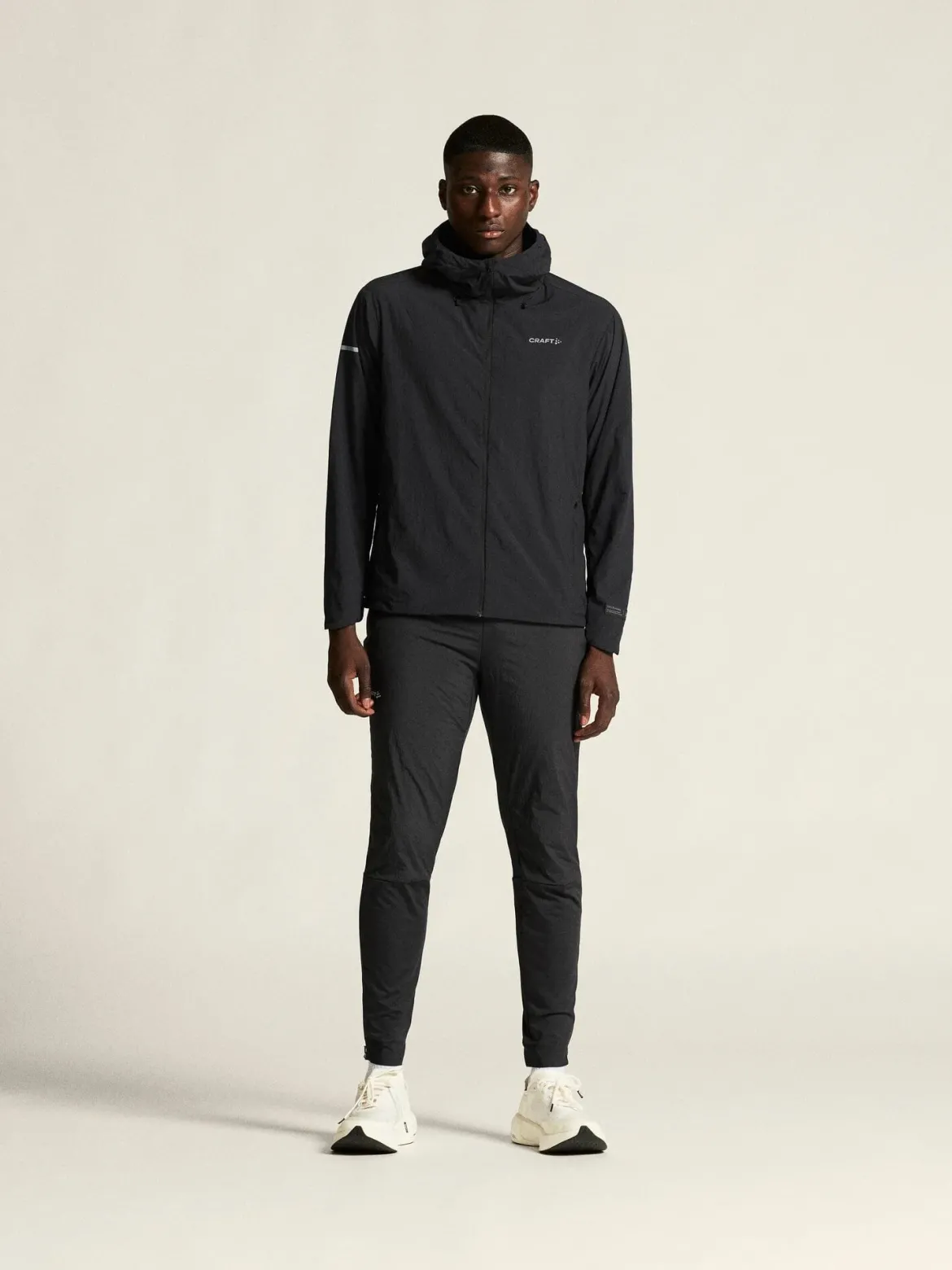 Men's SubZ Light Running Jacket - Black