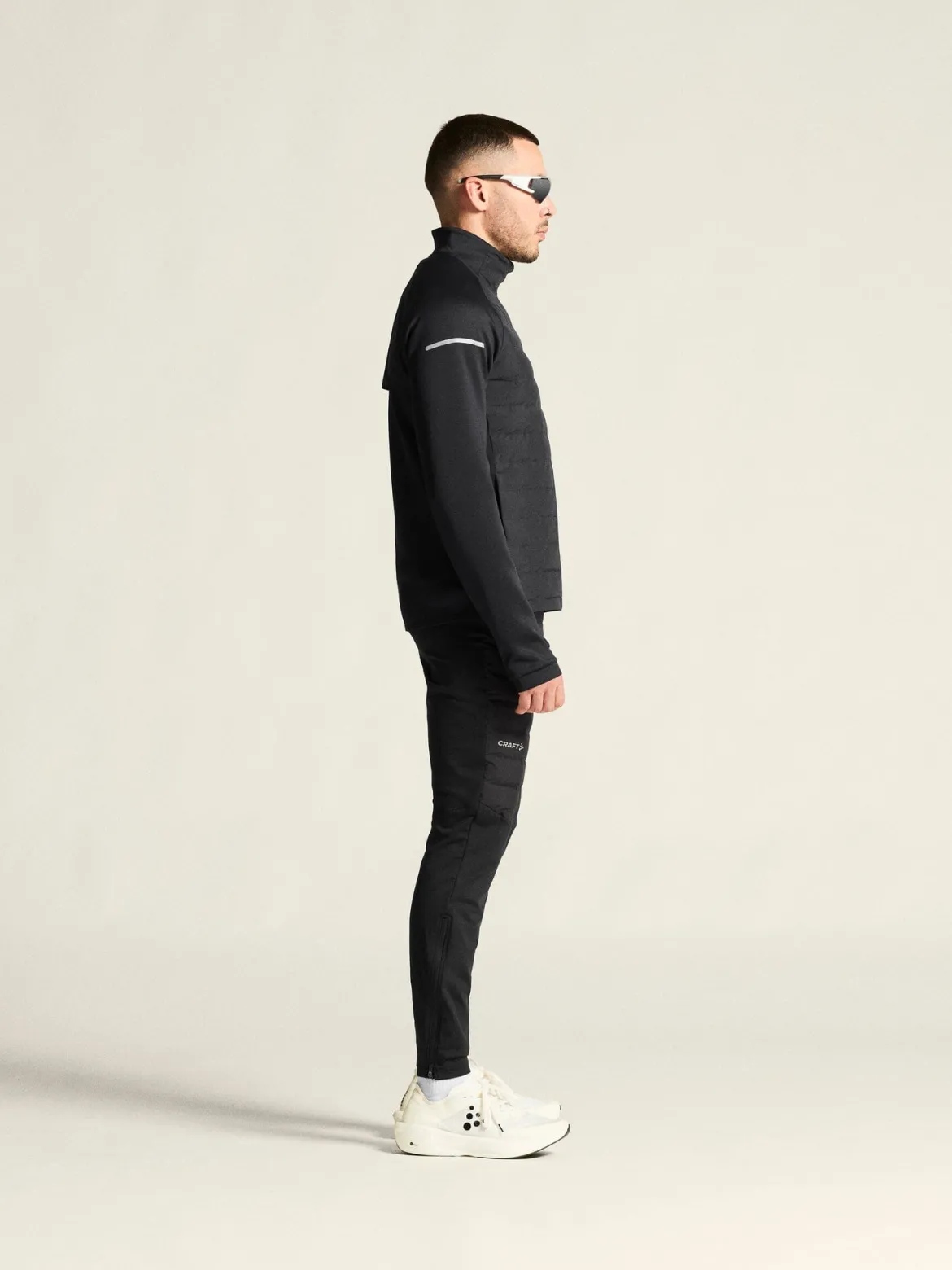 Men's SubZ Running Jacket 4 - Black