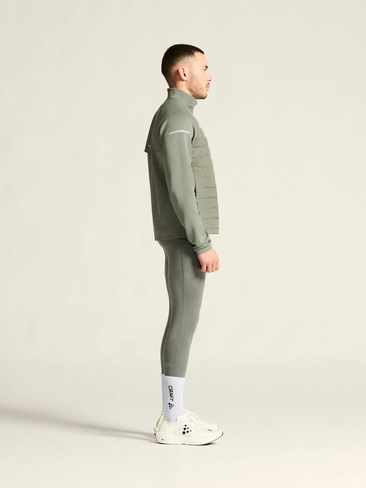 Men's SubZ Running Jacket 4 - Leaf