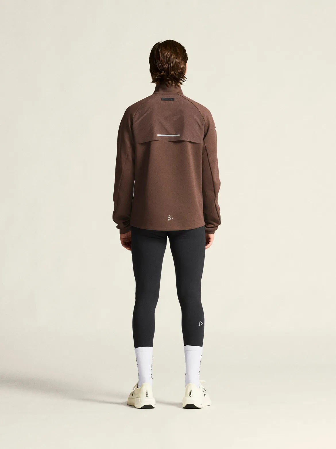 Men's SubZ Running Jacket 4 - PRUNE
