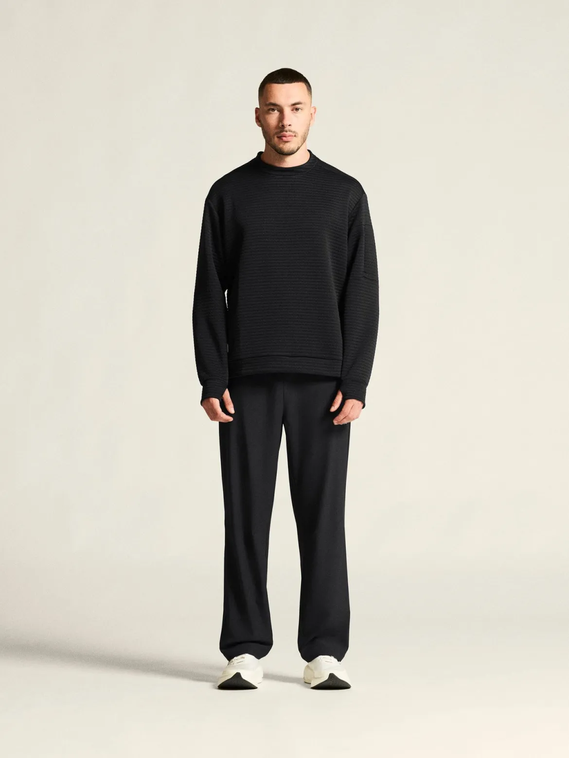 Men's SubZ Running Jersey - Black