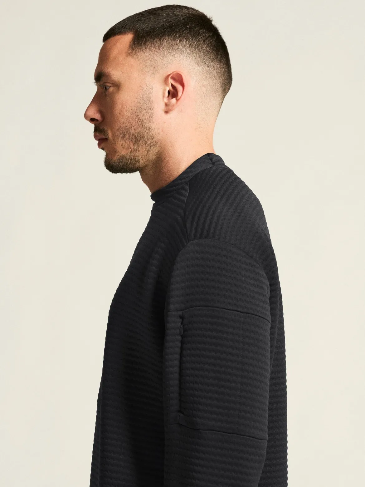 Men's SubZ Running Jersey - Black