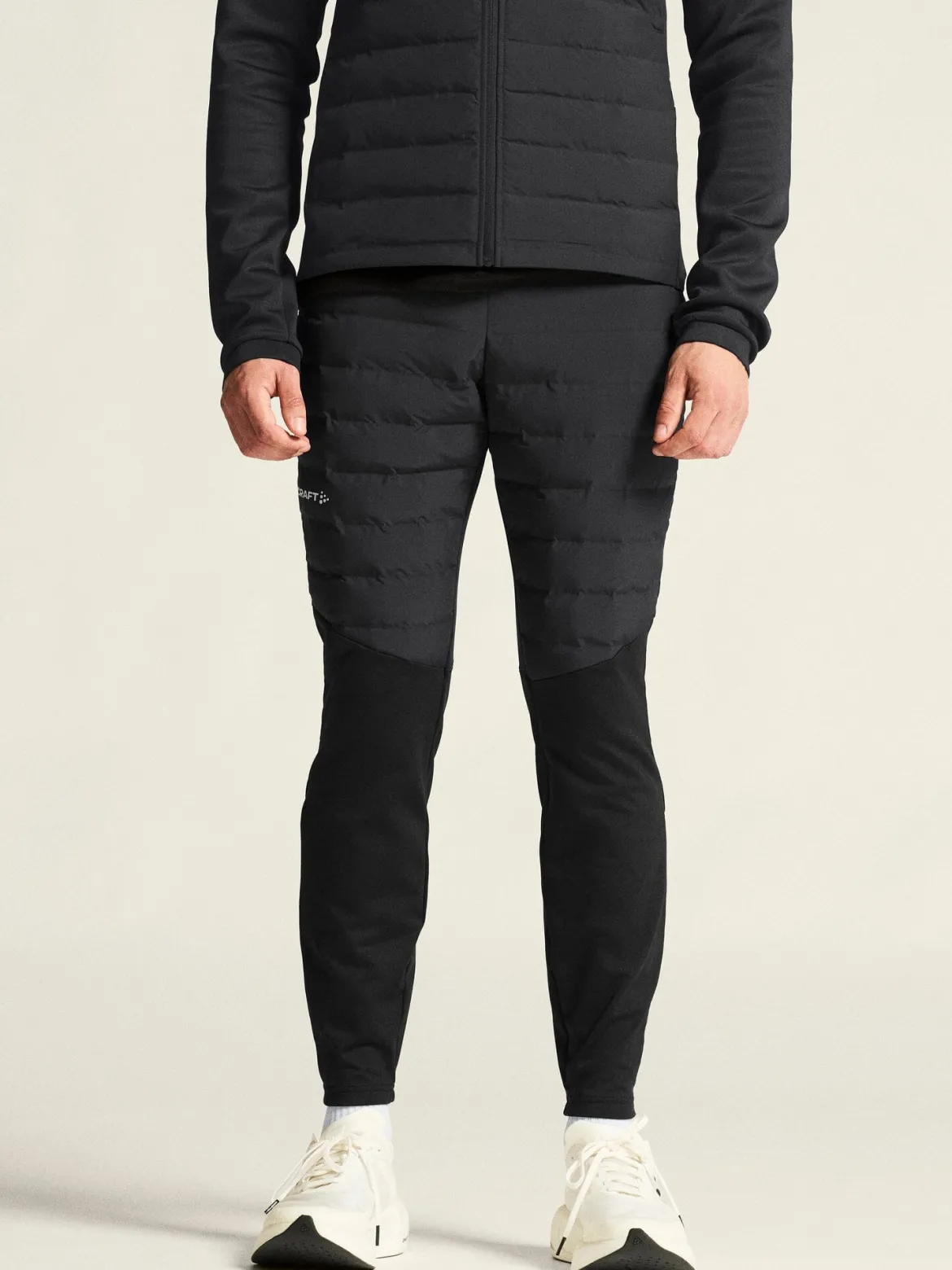 Men's SubZ Running Tights 3 - Black