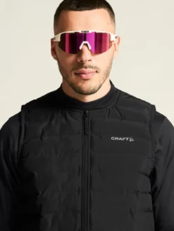 Men's SubZ Running Vest 4 - Black