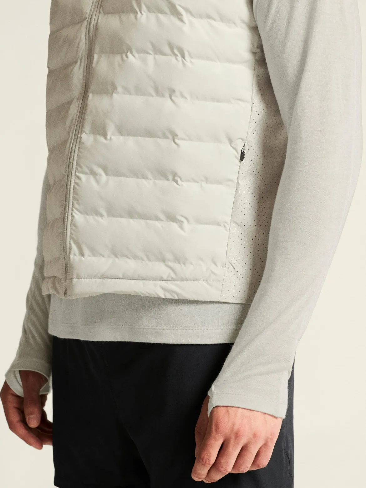 Men's SubZ Running Vest 4 - Cloud
