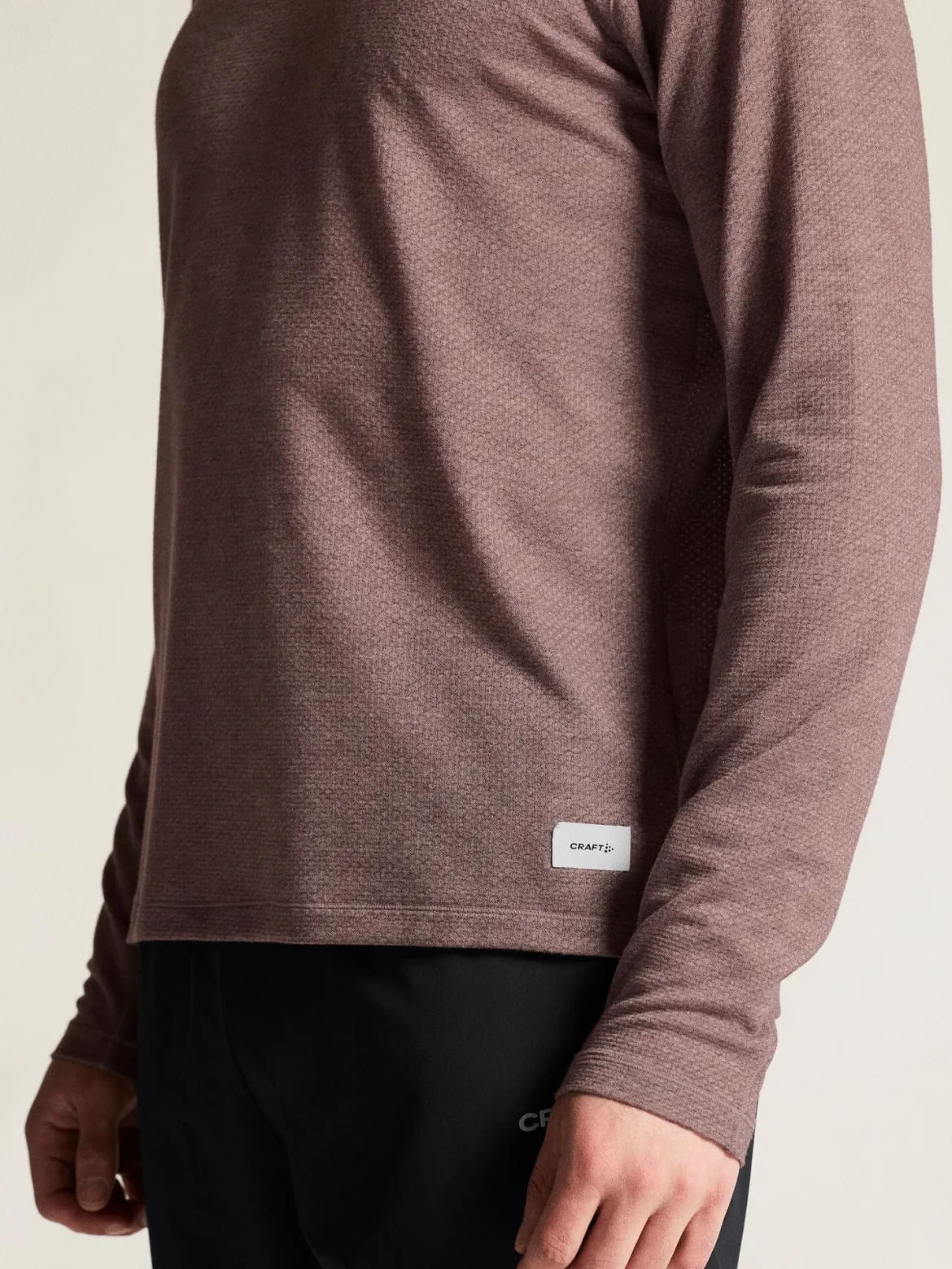 Men's Thermal Mesh CN - FLINT MELANGE