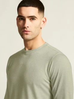 Men's Thermal Mesh CN - PIGEON MELANGE