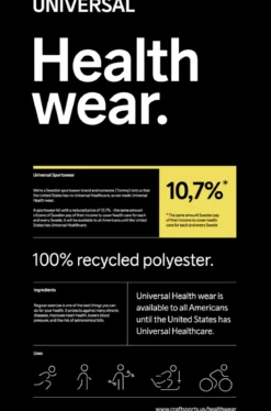Men's Universal Healthwear Tech Tee - DK GREY