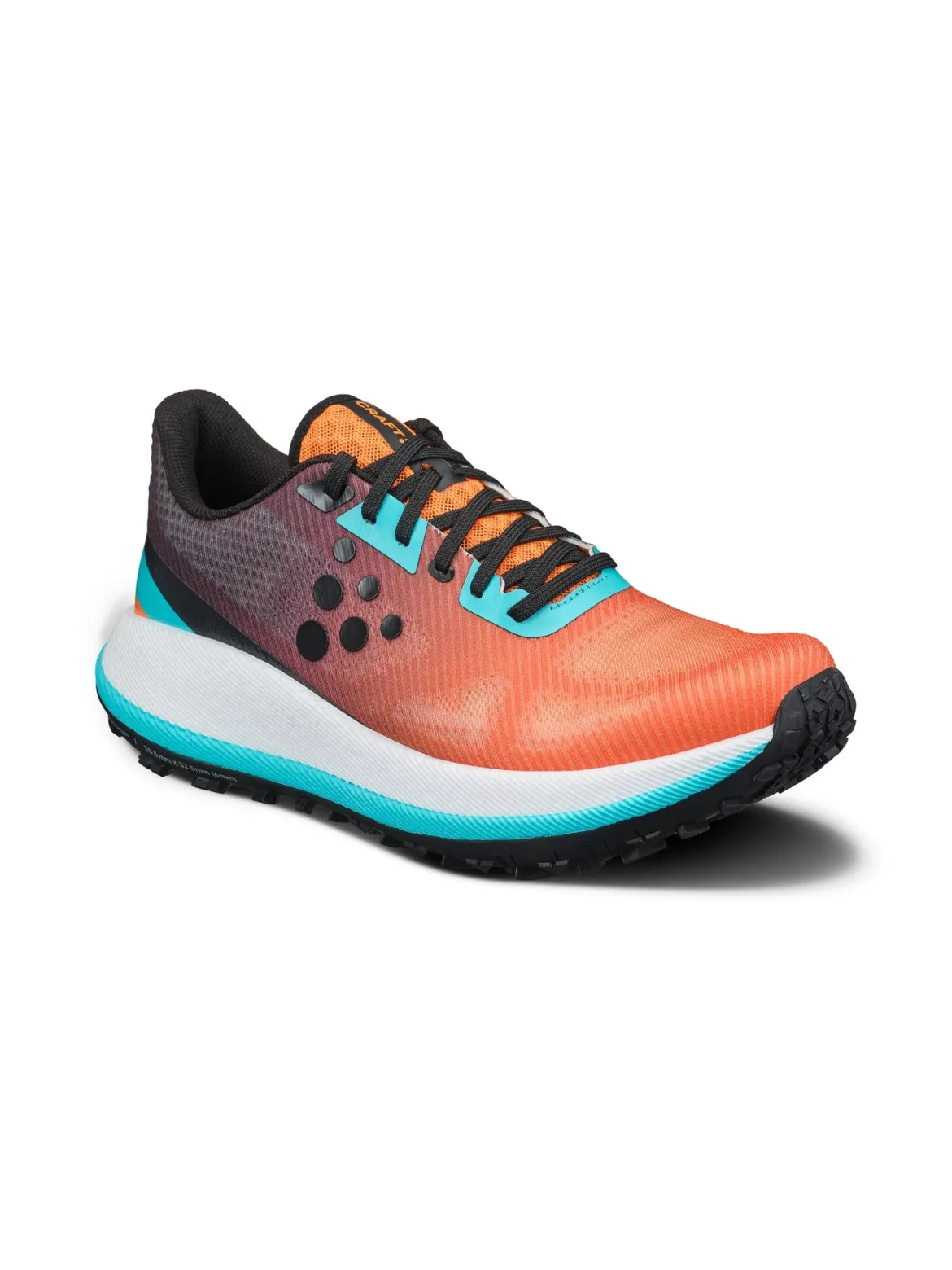 Men's Xplor 2 Running Shoe - FLOURANGE/CONTRAST BLACK
