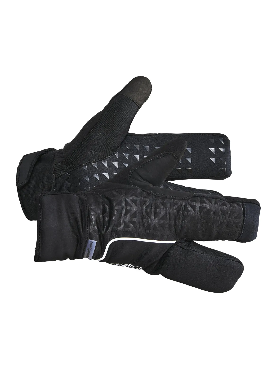 Siberian 2.0 Split Finger Glove - Black