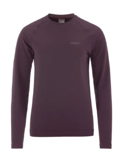 Women's Active Comfort LS 2 - DK PLUM