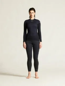 Women's Active Extreme X Wind Baselayer - Black/Granite