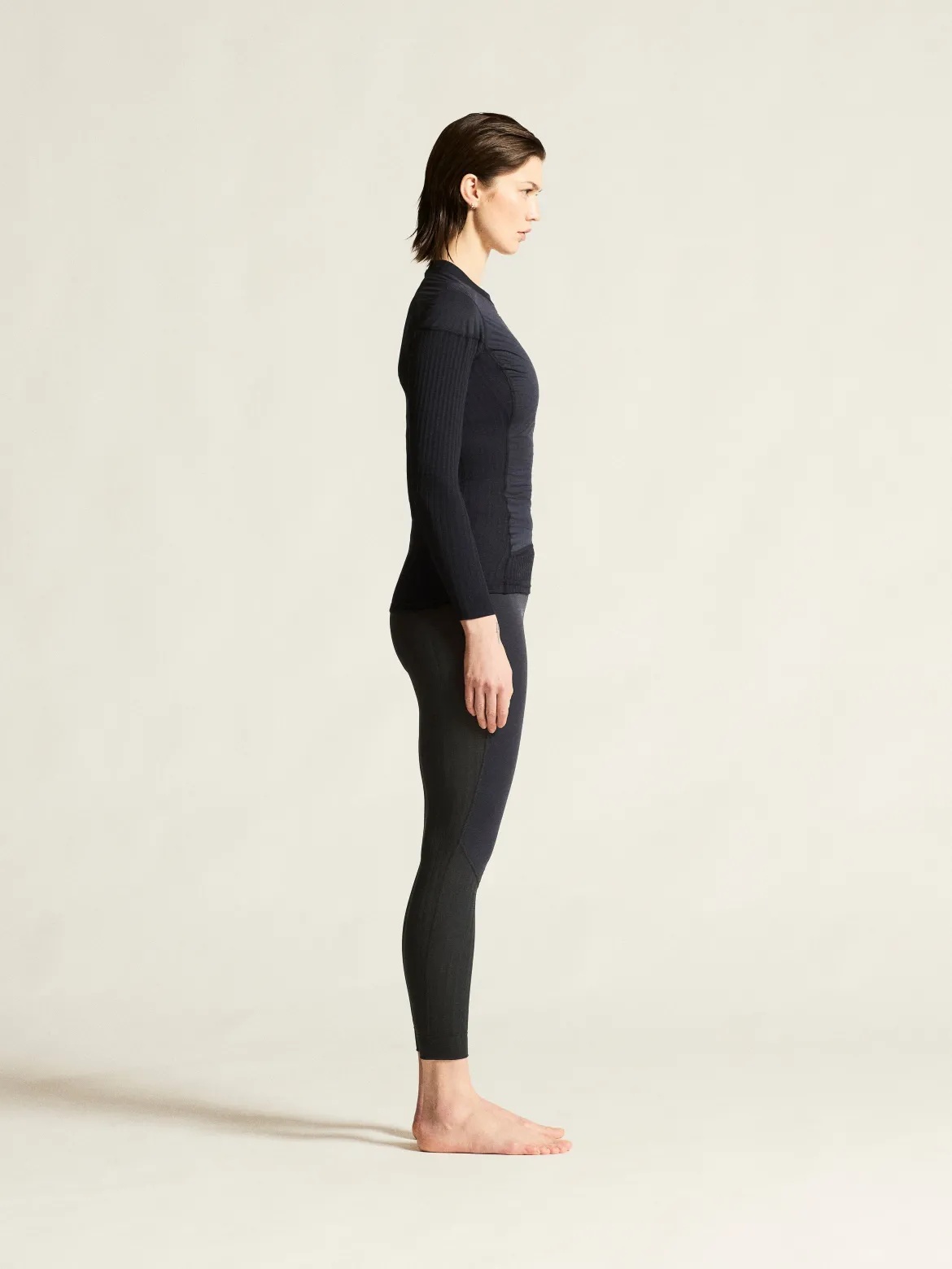 Women's Active Extreme X Wind Baselayer - Black/Granite